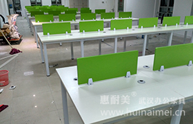 光谷聯合國際寫字樓客戶的武漢辦公家具安裝案例